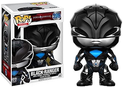 Funko Pop Movies: Power Rangers Black Ranger Toy Figure