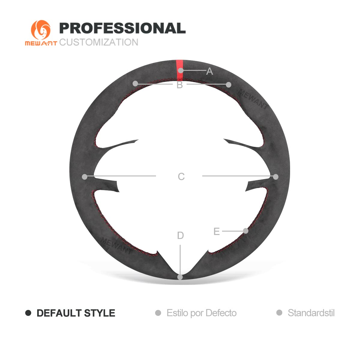 Coprivolante In Alcantara Per Alfa Romeo Giulietta 2010-2014 E MiTo 2008-2015 - Foto 7