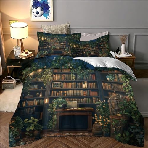 Housse de couette imprimée 3D couple de chats mignons 260x220cm