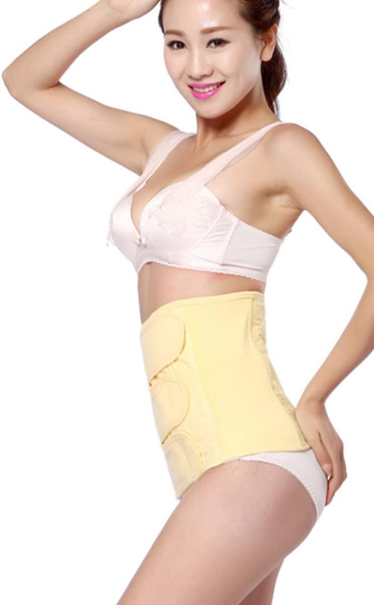 Maternity Recovery Belt Belly Wrap for Pregnant Women Cesarean Cotton Belly Band Postpartum Girdle Khaki