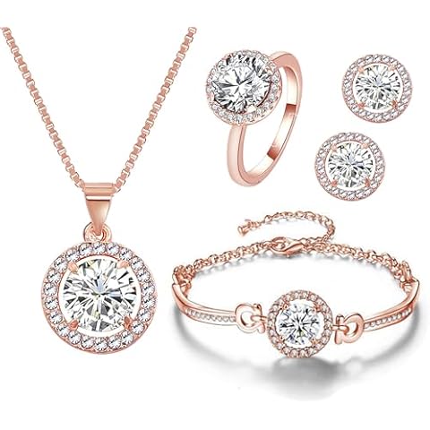 Wovanoo Women 4-Piece Jewelry Set Cover
