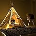 Produktbild Vercico Fee Lichterketten Batterie Indoor Kinder Schlafzimmer Tipi Zelt Beleuchtung Dekoration LED Lichterketten für Kinder Tipi Zelt Kinder Spielen Camping Zelt Party Dekoration