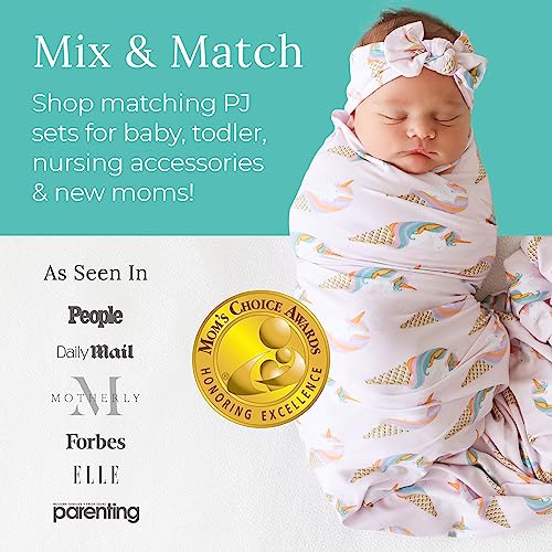 Posh Peanut Baby Girl Pajamas, Soft Päpook Bamboo One Piece Rompers, Newborn, Infant, & Toddler Footed Sleepers Pjs With 2-Way Zipper, Breathable Lightweight Sleep Clothes & Outfits For Kids #TOP1