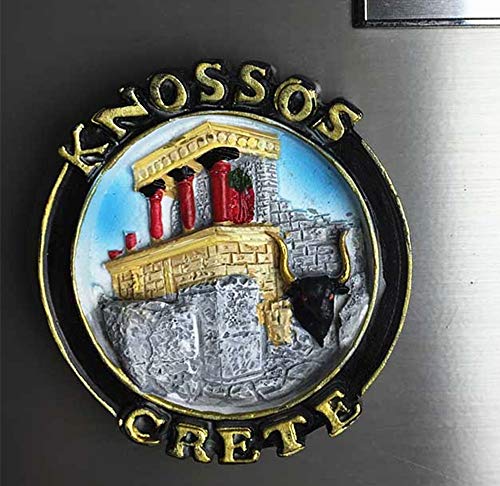 Imán decorativo cuadrado de resina para refrigerador miniatura 3