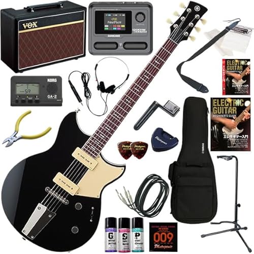 【セット品】YAMAHA エレキギター初心者入門 Pathfinder10とマルチエフェクターが入ってる完璧21点セット RSS02T/BL(ブラック)