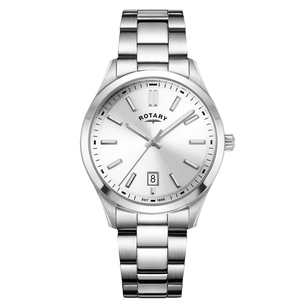 Rotary Orologio contemporaneo da uomo - GB05520/06, bianco, contemporaneo