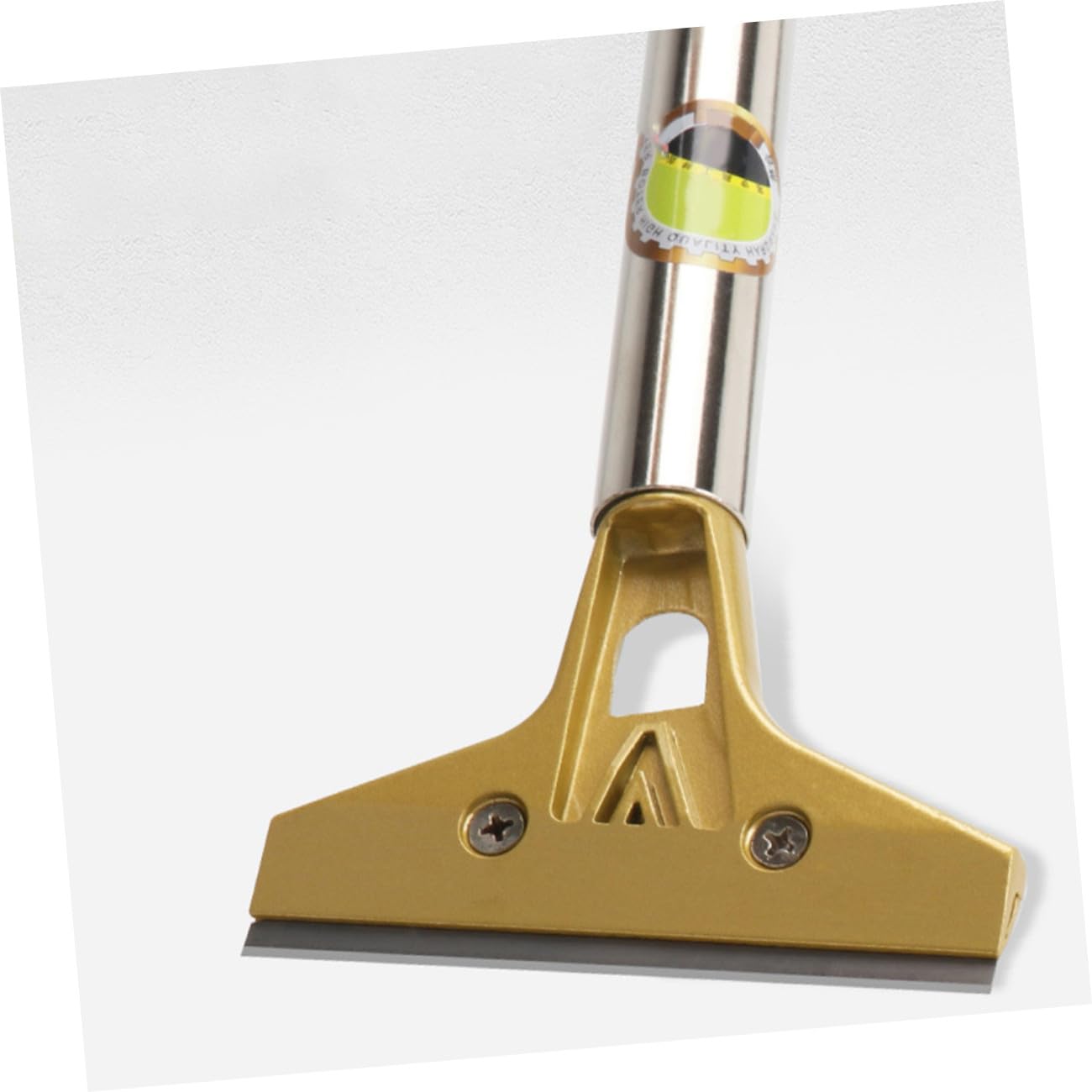 Raspador de Vidrio Ergonómico de Aleación de Aluminio y Acero para Limpieza y Eliminación de Adhesivos en Superficies Variadas