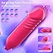 2025 New Realistic Adult for Women Today Silent Thrusting Stimulation with Strong Suction Cup for Hands Free Play for Women Pleasure M1721W Base (Red4)