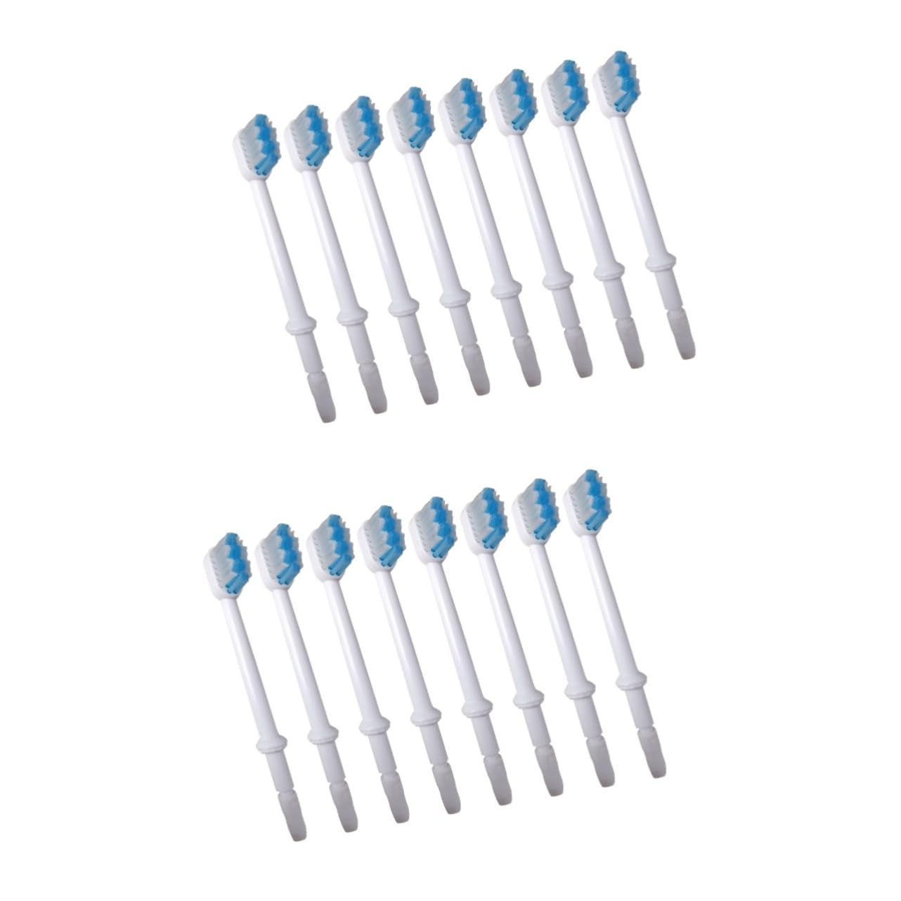 ERINGOGO 2 Series Recambios Cepillos Para Irrigador Bucal Unidades Compatibles Cabezales Duraderos Limpieza Interdental Familiar 8 Piezas*2