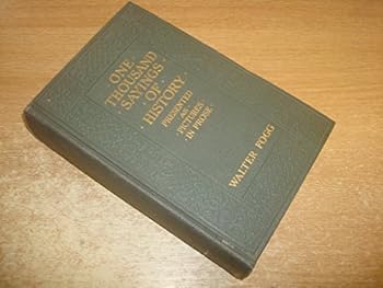 Hardcover One Thousand Sayings of History Book