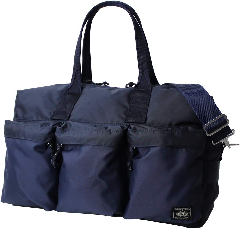 PORTER official 2Way Duffle Bag M [FORCE] YOSHIDA BAG Made in Japan (Navy)
