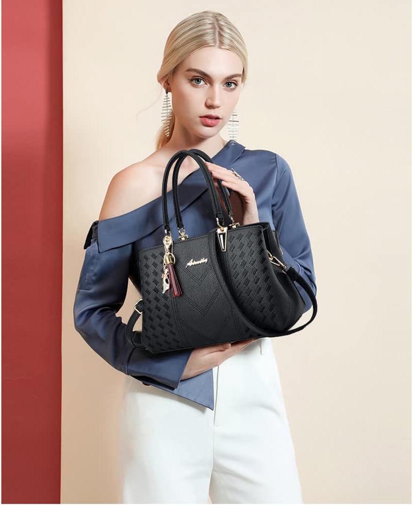 ALARION Womens Purses and Handbags Shoulder Bag Ladies Designer Satchel Messenger Tote Bag - Image 2