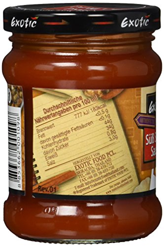 Exotic Food Süß-Sauer Sauce, 4er Pack (4 x 220 g)