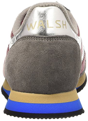 Walsh WHSTOR50008_Burgundy/Grey/Silver