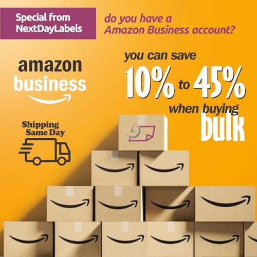 image for NextDayLabels - 8-1/2 x 11 Laser and Inkjet Printer Postcards 4 up Per