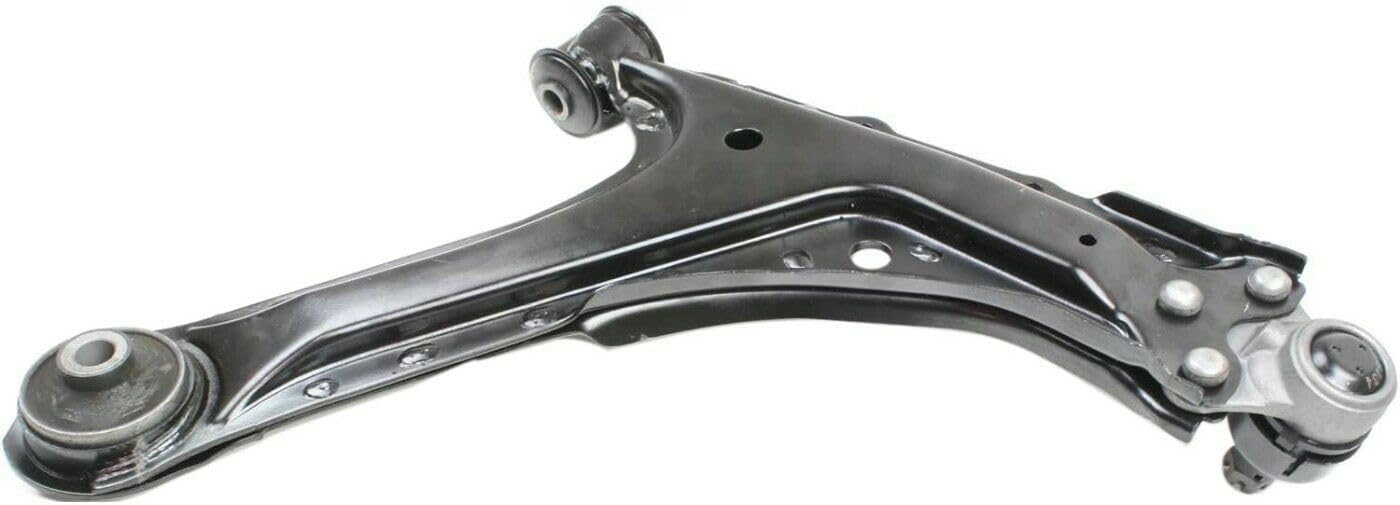 1pc Control Arm Assembly Front Lower Left Driver Side with Ball Joints Rubber Bushing Design Stamped for Chevy for Cavalier 1995-2005,for Pontiac for Sunfire 1995-2005 Non-Greasable,