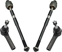 Vista 163 de TRQ - Juego de barras de acoplamiento delanteras interiores y exteriores