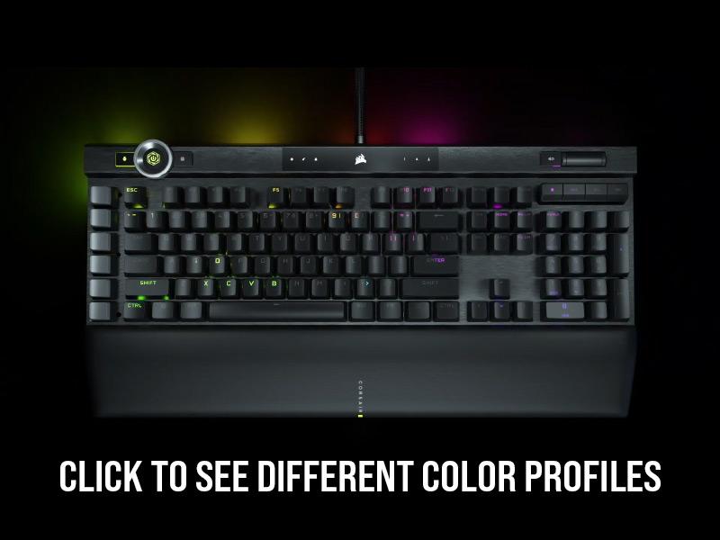Amazon.com: Corsair K100 RGB Mechanical Gaming Keyboard - Cherry