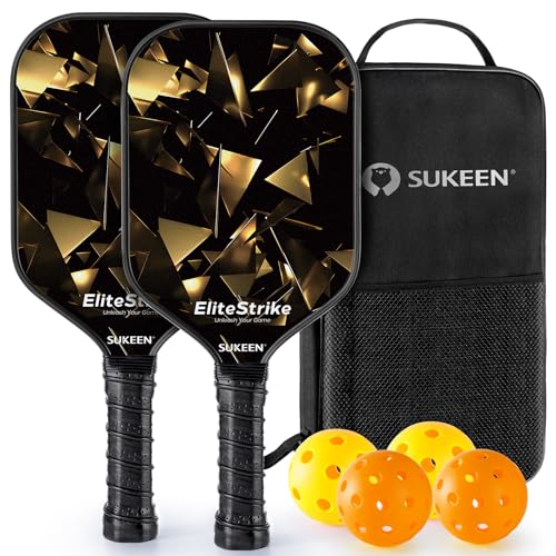 Sukeen Pickleball Paddles Set, 2 Unidades, Diseño De Cielo Estrellado, Raqueta De Fibra De Vidrio, Alta Potencia De Salto, Raqueta De Pickleball Para Interior Y Exterior Con Mochila Portátil Sukeen Pickleball Paddles Set, 2 Unidades, Diseño De Cielo Estrellado, Raqueta De Fibra De Vidrio, Alta Potencia De Salto, Raqueta De Pickleball Para Interior Y Exterior Con Mochila Portátil