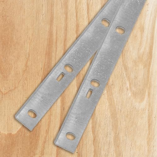 Güde 55188 Hobelmesser Paar zu GADH 254 (VE 2 Stück, Hobelmesser aus High Speed Steel) Silber