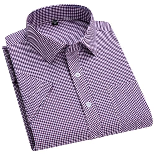 Chemise manches courtes homme en coton léger pour éviter la transpiration