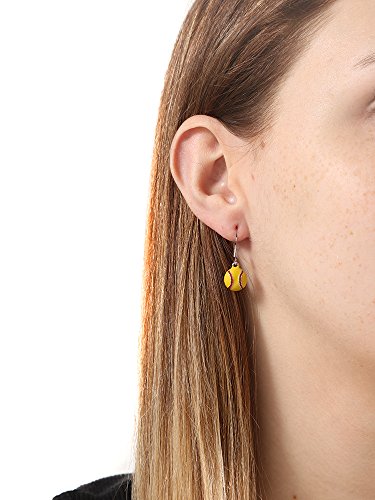 Gimmedat Softball Enamel Dangle Drop Earrings Jewelry Girls Women Mom Player Fan Gift #TOP1