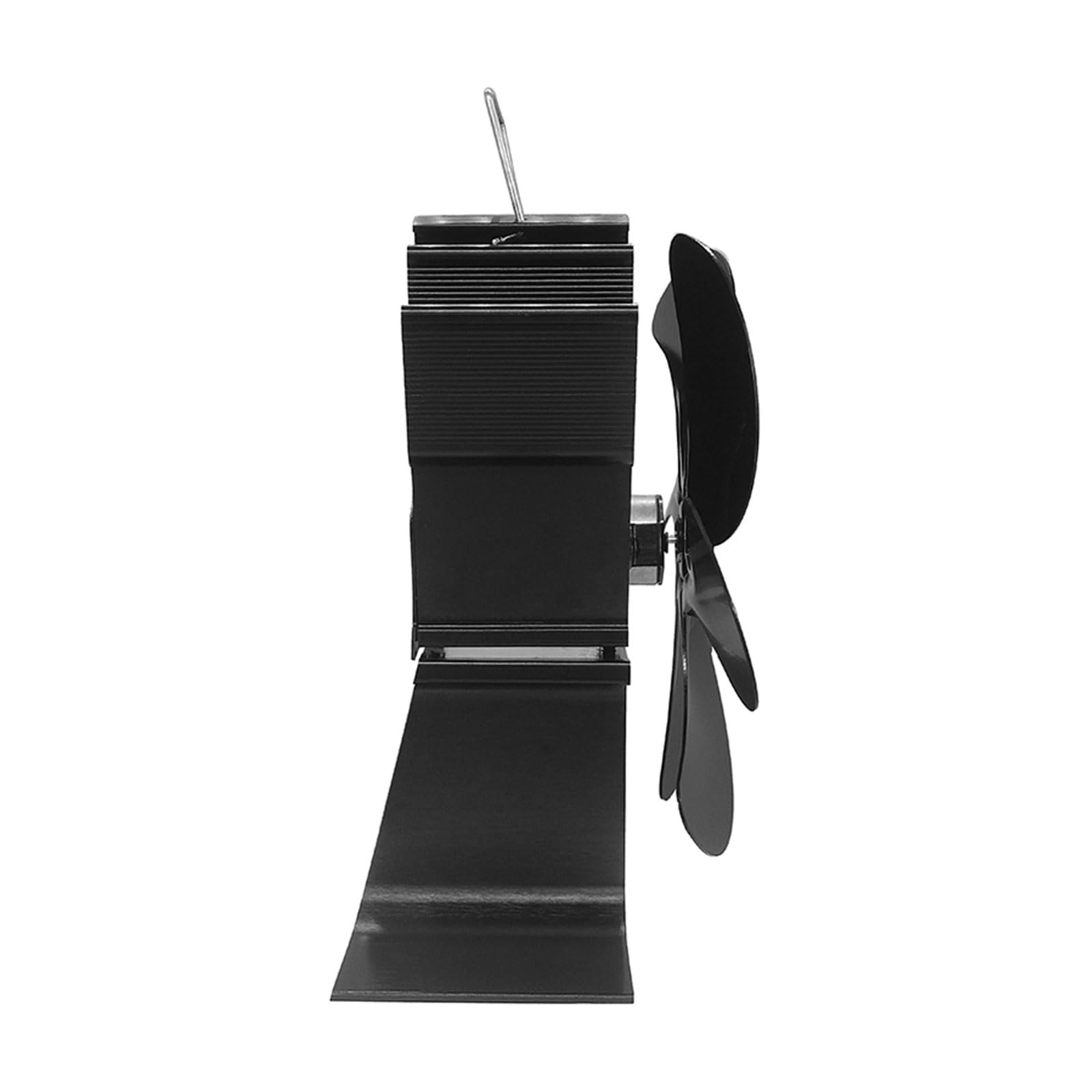 Ventilador de estufa de 6 aspas HighAir Volúmenes, quemadores de leña alimentados por calor, chimeneas, campana de calefacción interior y exterior, inserto de ventilación de acero inoxidable, no