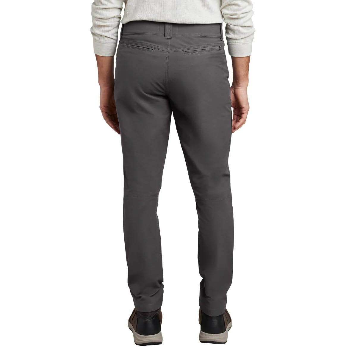KIRKLAND Signature Men’s Stretch Tech Pant (US, Waist Inseam, 30, 30, Gray)