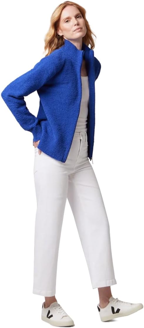KASHWÉRE Women's Full Zip Solid Sport Jacket image 3