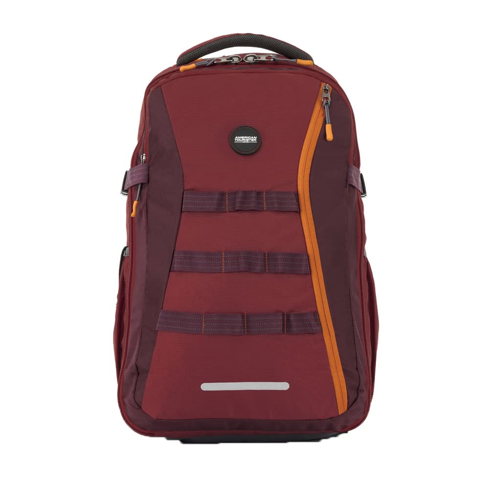 American Tourister Magna Cotton 2 Compartment Laptop Unisex Backpack (Red,Frsz) (B0BV71YBSD) Amazon Price History, Amazon Price Tracker