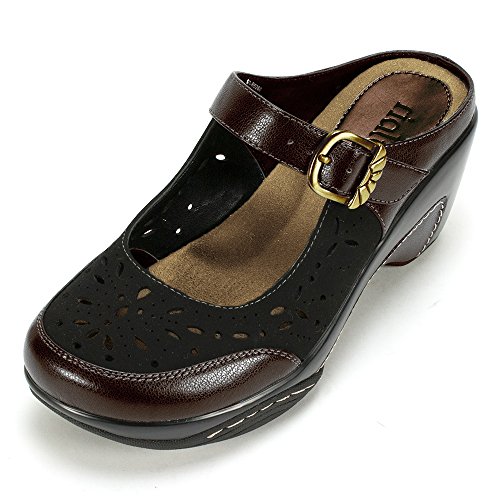 RIALTO 'Viva' Women's Mule, Brown - 10 M