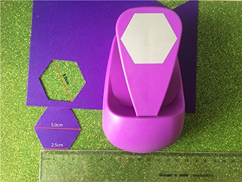 Big Hexagon Shaped Save Power Paper/Eva Craft Punch Scrapbook Handmade Punchers Diy Hole Punches Graph Puncher By Sopeace #TOP1