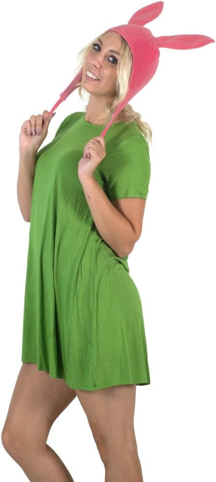 Women's/Junior's Bob's Burgers Louise Character Deluxe Halloween Cosplay Costume - Image 2