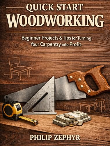 Quick Start Woodworking: Beginner Projects & Tips for Turning Your Carpentry into Profit"