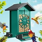 Squirrel Proof Bird Feeders for Outdoors, 5LBS Large...