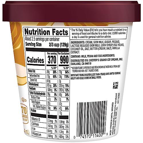 Häagen-Dazs 0074570114009 Haagen-Dazs, Butter Pecan Ice Cream thumb #10