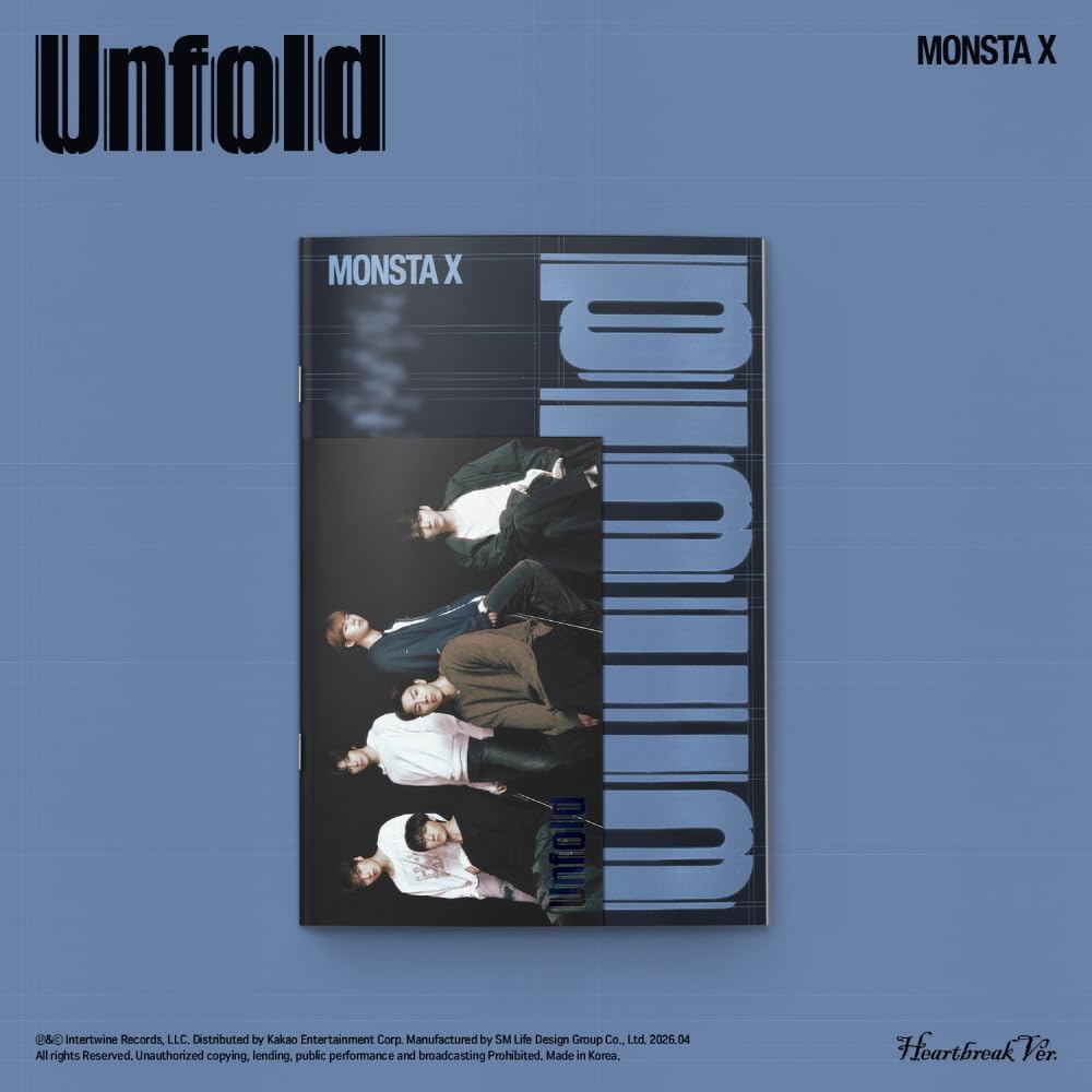 MONSTA-X US Studio Album rozkładany (standardowy zestaw 4 wersji)