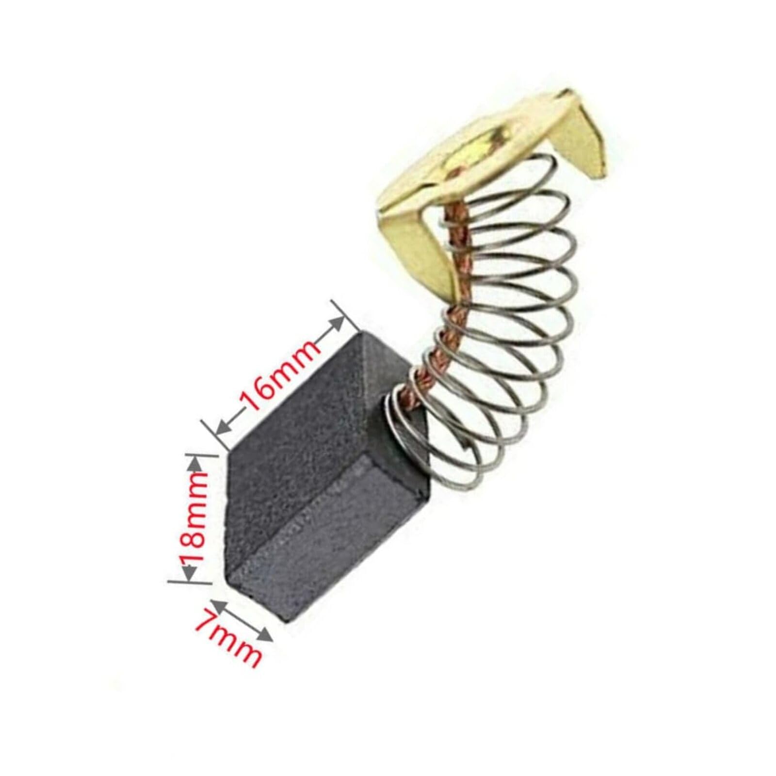 4-Pack Carbon Brushes (Model CB204) Compatible with Makita GA9020, GA9020KD, GA9020S Angle Grinders - Image 3