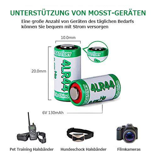 LiCB 10 stuks 4LR44 6V batterij PX28, 476A, L1325, A544, 4G13 kwikvrije alkaline batterijen voor hondenhalsbanden… - Afbeelding 5