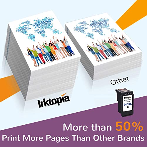 Image of Inktopia Remanufactured Ink Cartridge Replacement for Canon PG 245XL 245 XL (Single Black) Used in PIXMA MX492 MX490 IP2820 MG2420 MG2522 MG2920 MG2922 TS302