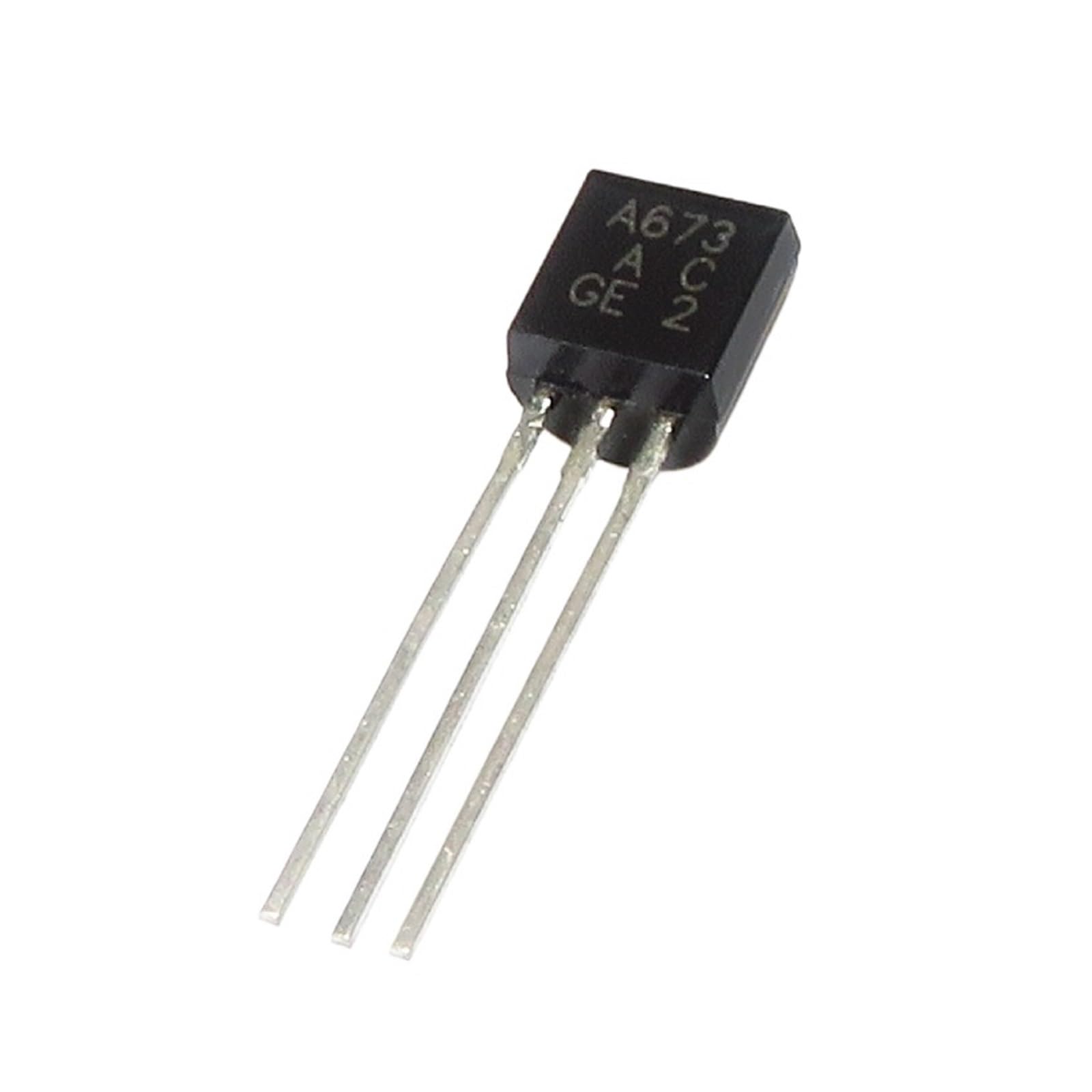 Transistor 2SA673 para solucionar fallos de energía y conmutación en placas TO-92, pack de 10