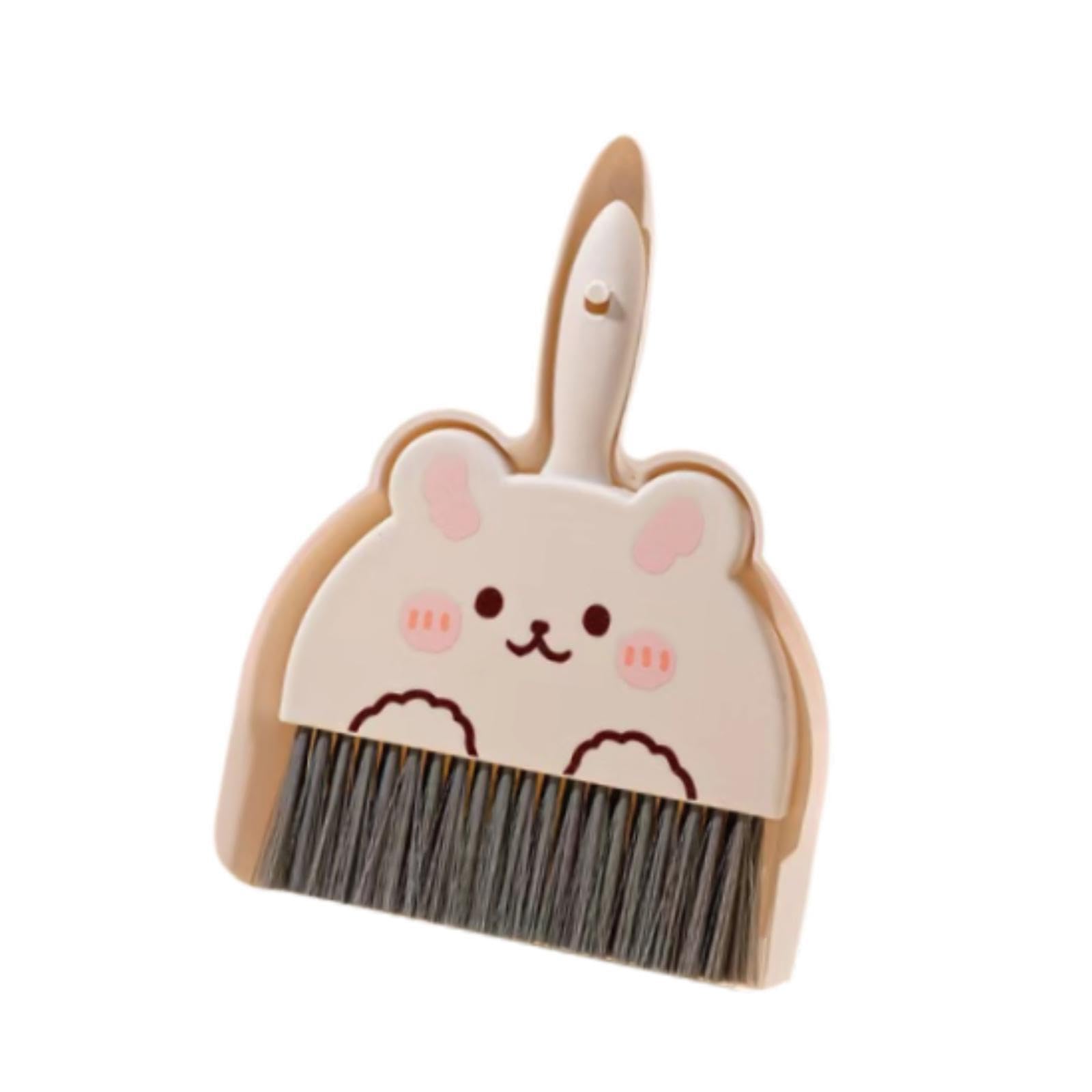 CYDZSRA Small Broom And Dustpan Set Handy Cleaning Assistant Dust Removal In Small Areas At Home And Office And Is Also Very Suitable For Cleaning Dust And