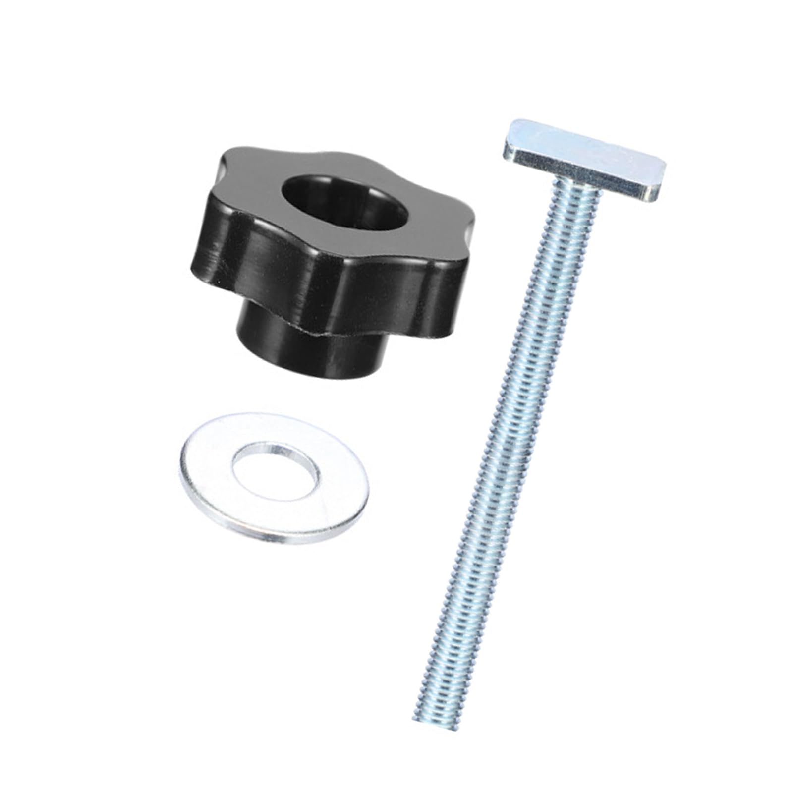 Premium 8mm T-slot fasteners and adjustable star knob with 8mm star screws for reliability Woodworking Connection Woodworking Follow Accessories for Workshops