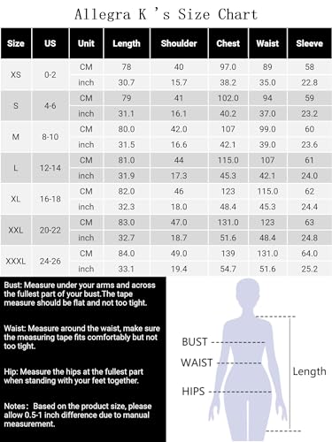 Allegra K Cappotto invernale da donna con tasche