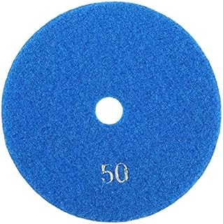 FTVOGUE 5 '' pulgadas 125 mm Discos de esmerilado Húmedos de pulido de diamante Lijado lija Ruedas para mármol de granito de hormigón(50)