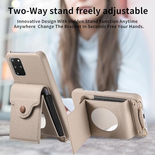 Etui pour Samsung Galaxy S25 Plus antichoc kaki avec cordon