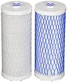 Aquasana Replacement Filter Cartridge for Countertop Water Filtration System - Removes Up To 97% of Chlorine & 99% of 77 Contaminants - Filtration for Clean Tasting Water from Kitchen Faucet- AQ-4035
