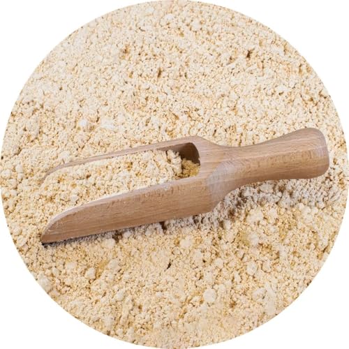 Nustino Erdnussbutter Pulver Pure 400g – Entfettet, kalorienarm, ohne Zusatzstoffe, Proteinreiche Erdnusscreme