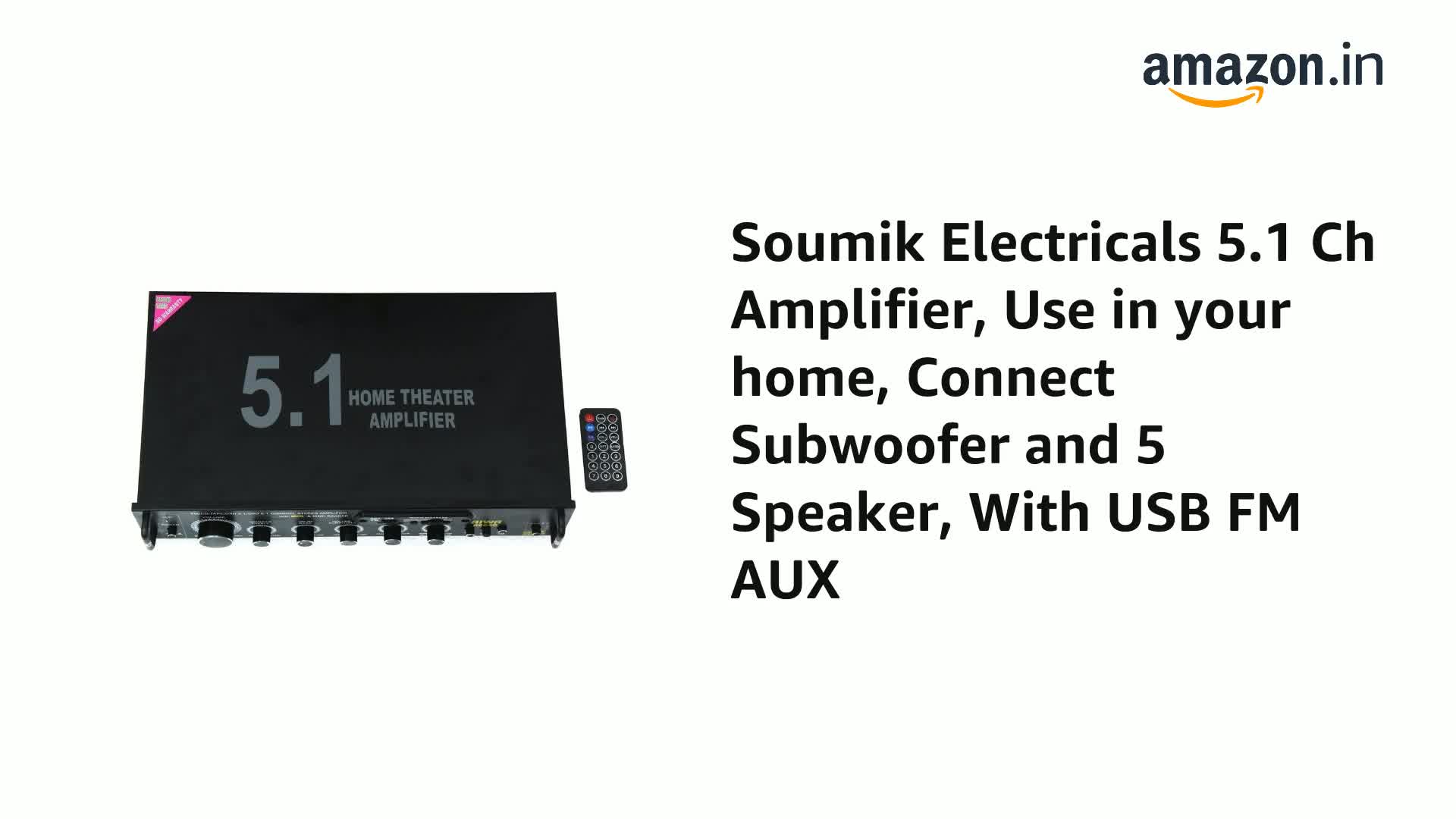 sampro 5.1 amplifier