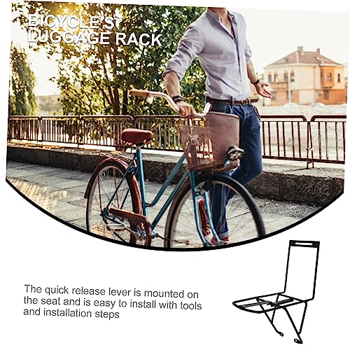 Porte-Bagages pour Vélo Facile à Installer HEMOTON Robuste et Stable
